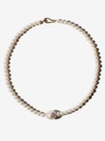 Chic Custom Pearl Necklace, French Minimalist Luxury Design, Elegant Jewelry Gift for Her